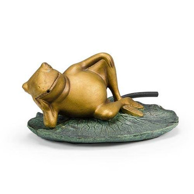 Aquascape Lazy Frog on Lily Pad Fountain