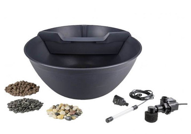 Aquascape AquaGarden Mini Pond Kit - Steel Gray - Open Box