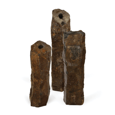 Atlantic 3 Piece Natural Basalt Columns - 24", 30", 36"