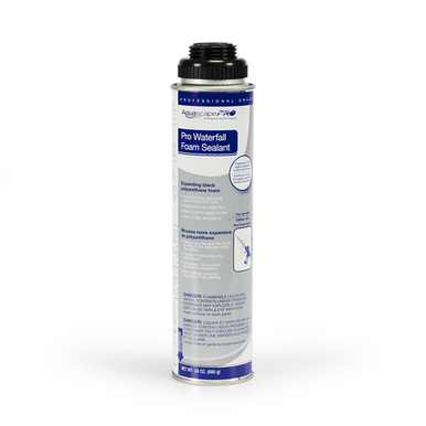 Aquascape Professional Black Waterfall Foam, 24 Ounces (gun required)