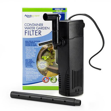 Aquascape Submersible Container Water Garden Filter With Pump