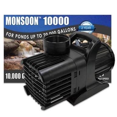 Anjon Monsoon Submersible Pond Submersible Pond Pump 10000 GPH - Open Box