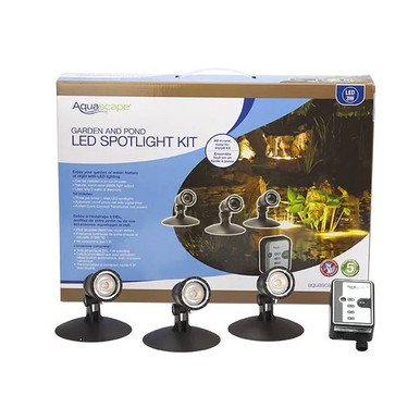 Aquascape LED Pond and Landscape 3-Light Spotlight Kit