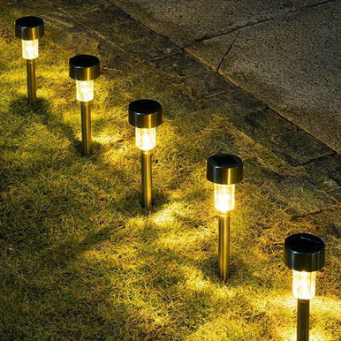 Solar Path & Lawn Lights 12 x 3-PACK
