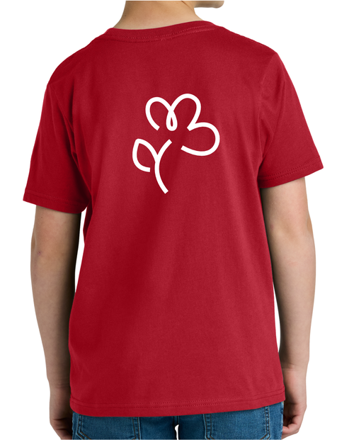EFB Flower Design  – Youth Cotton Tee