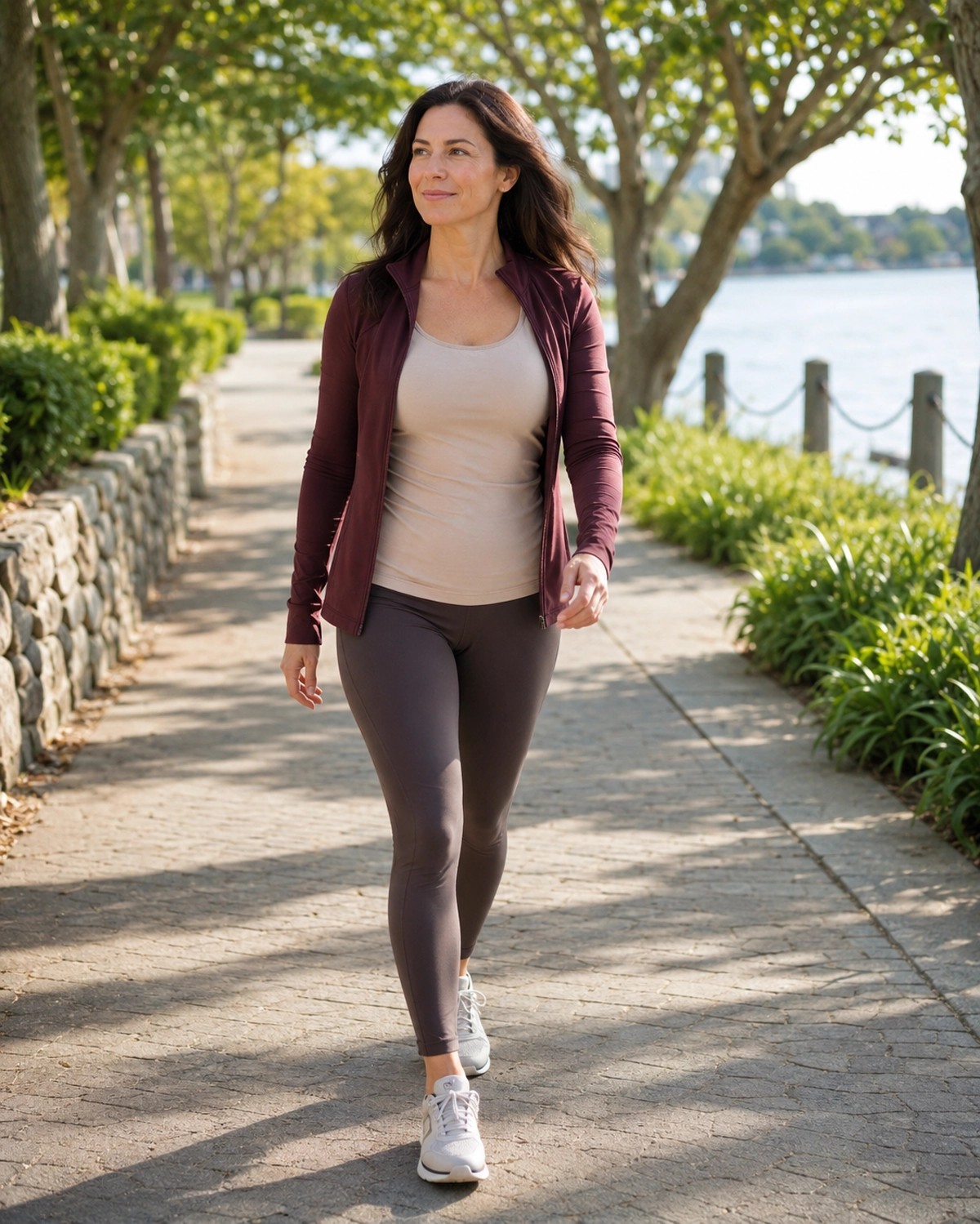 Woman in a healthy, active lifestyle setting