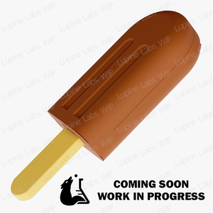 Chocolate popsicle fan by Lupine Labs Chocolate popsicle fan by Lupine Labs