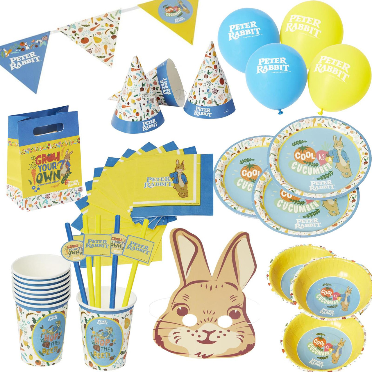 Official Peter Rabbit Party Supplies - Fancy Dress VIP