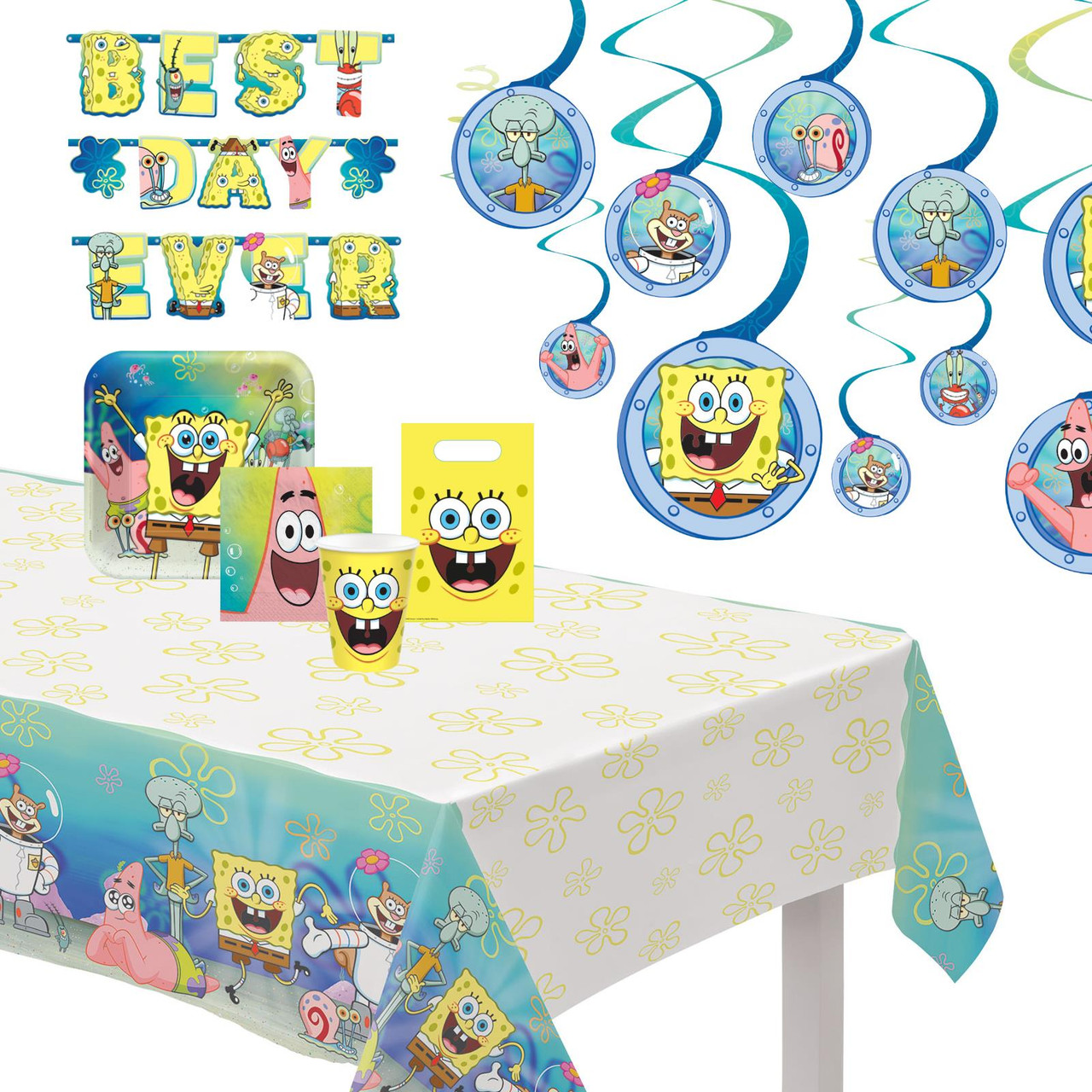 Official SpongeBob SquarePants Party Supplies & Decorations
