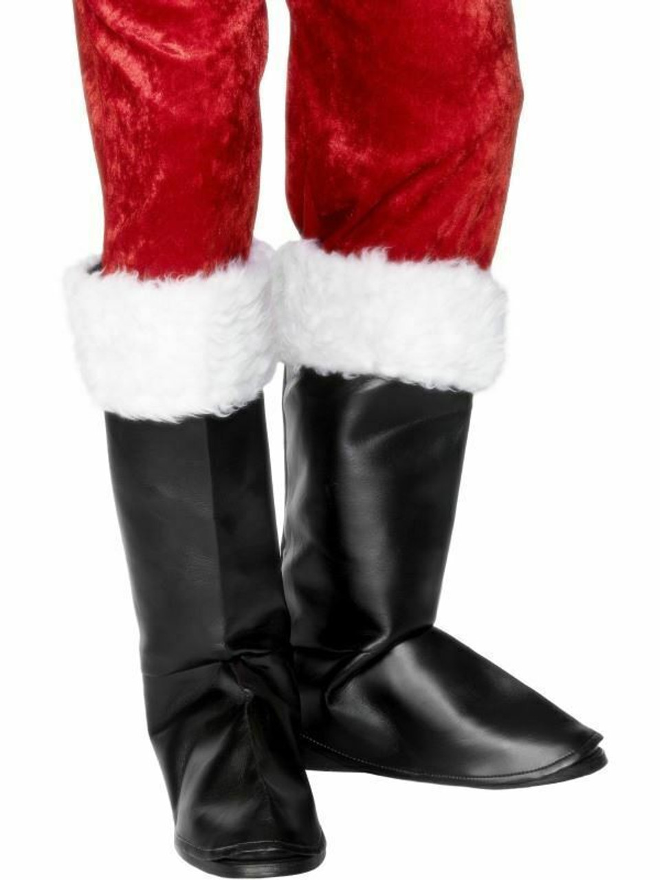 Red fancy store dress boots