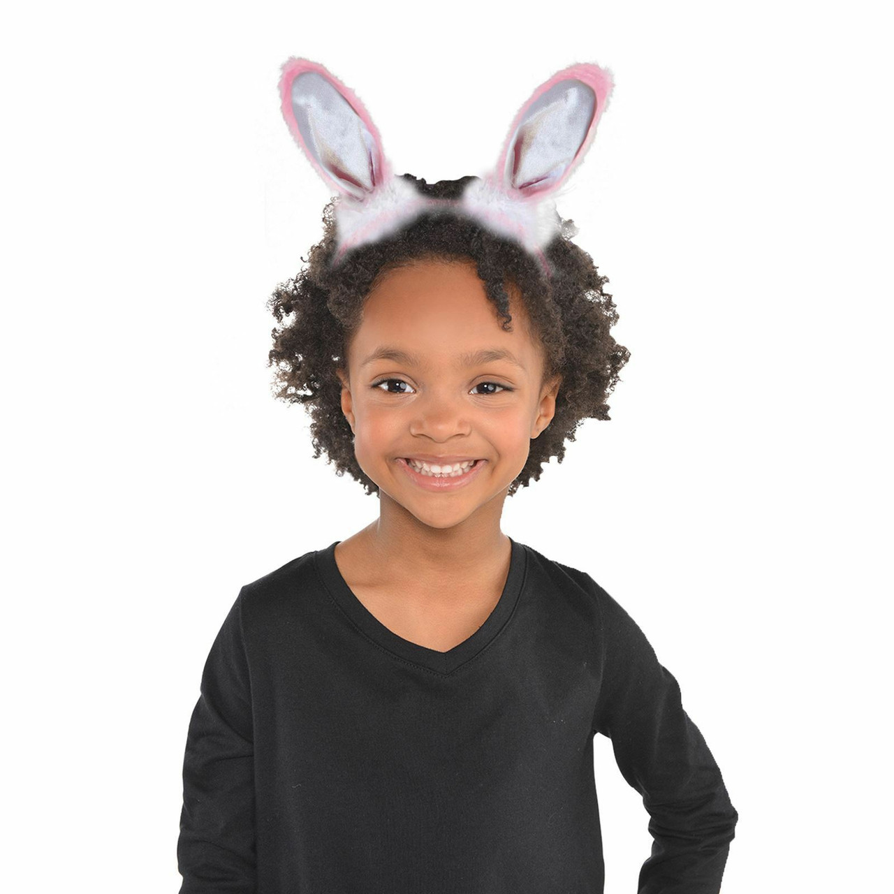 Pink Bunny Ears Headband