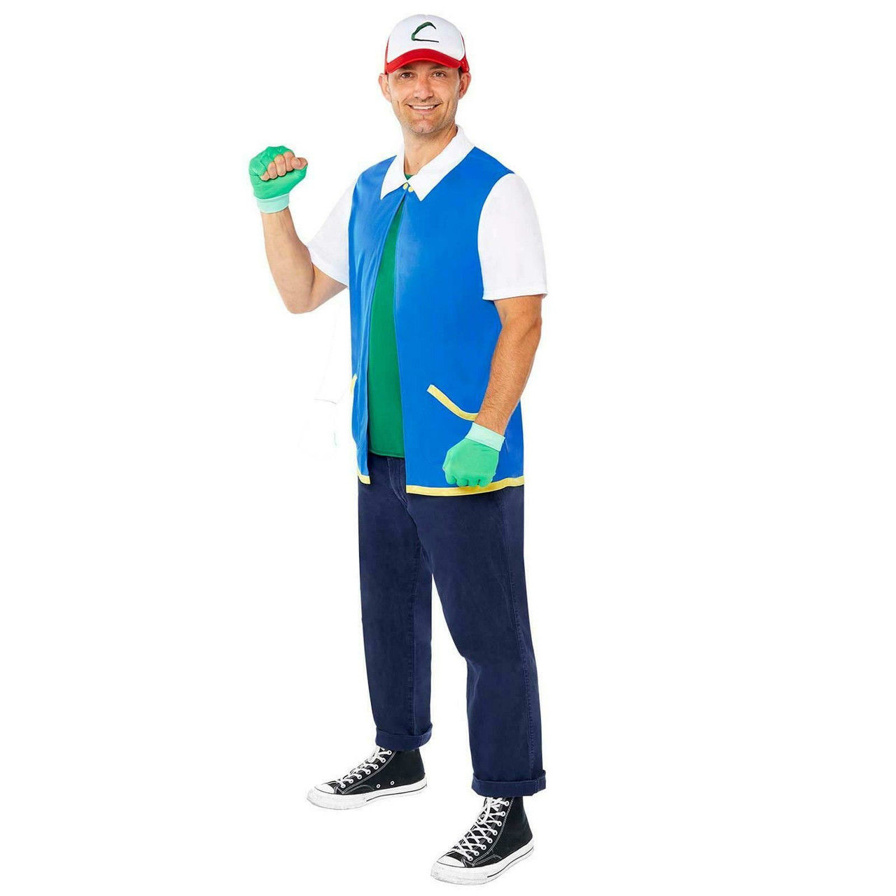 Adult's Ash Ketchum Costume - Fancy Dress VIP