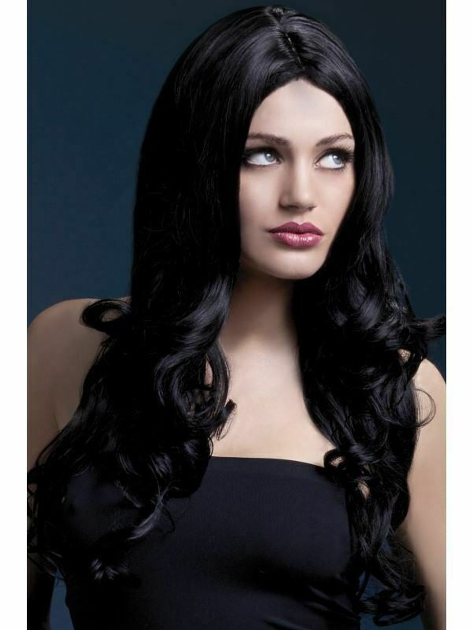 Black wig fancy sale dress