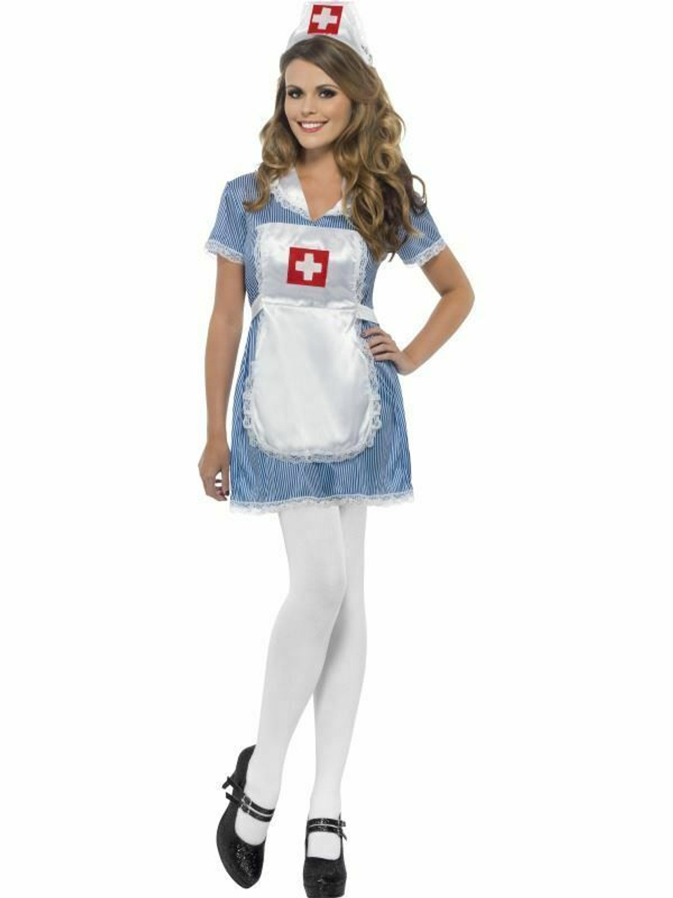 Nurse Blue Fancy Dress - BarbieTales.com