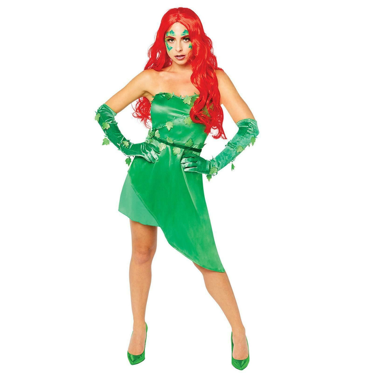 Adults Official Poison Ivy Fancy Dress Costume 8834