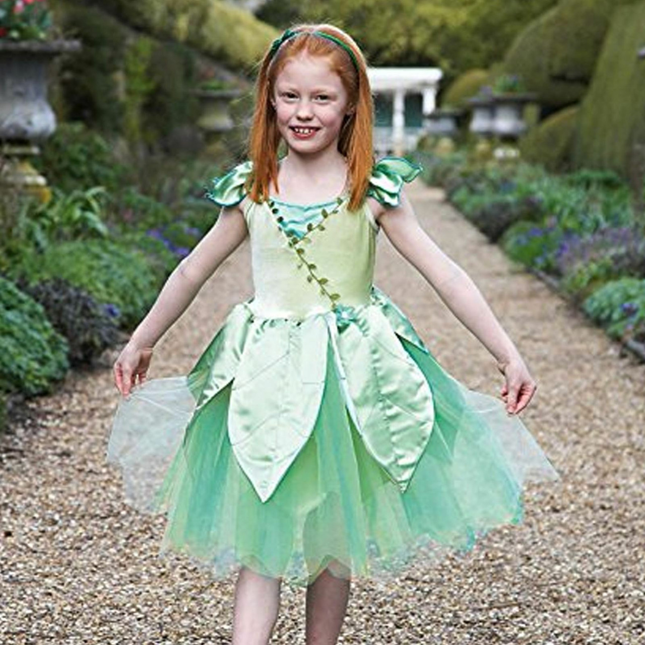 Girls Forest Fairy Princess Costume for Halloween Birthday Party Fancy Dress  Fall Children Woodland Nymph Pixie Gown Tutu Dress - AliExpress