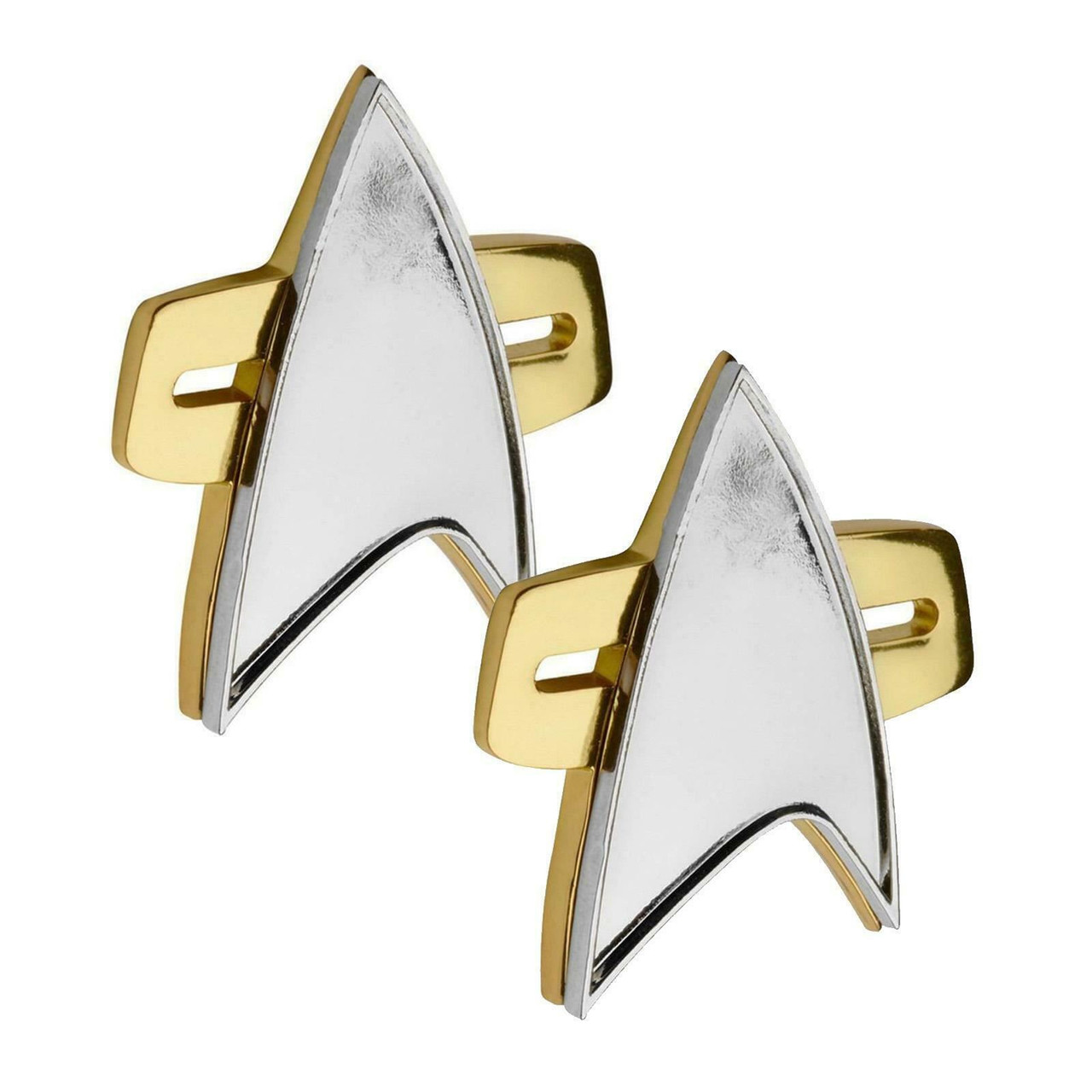 Metal Star Trek Voyager Badge Trekkie Communicator Couples Fancy Dress  Costume Fancy Dress VIP
