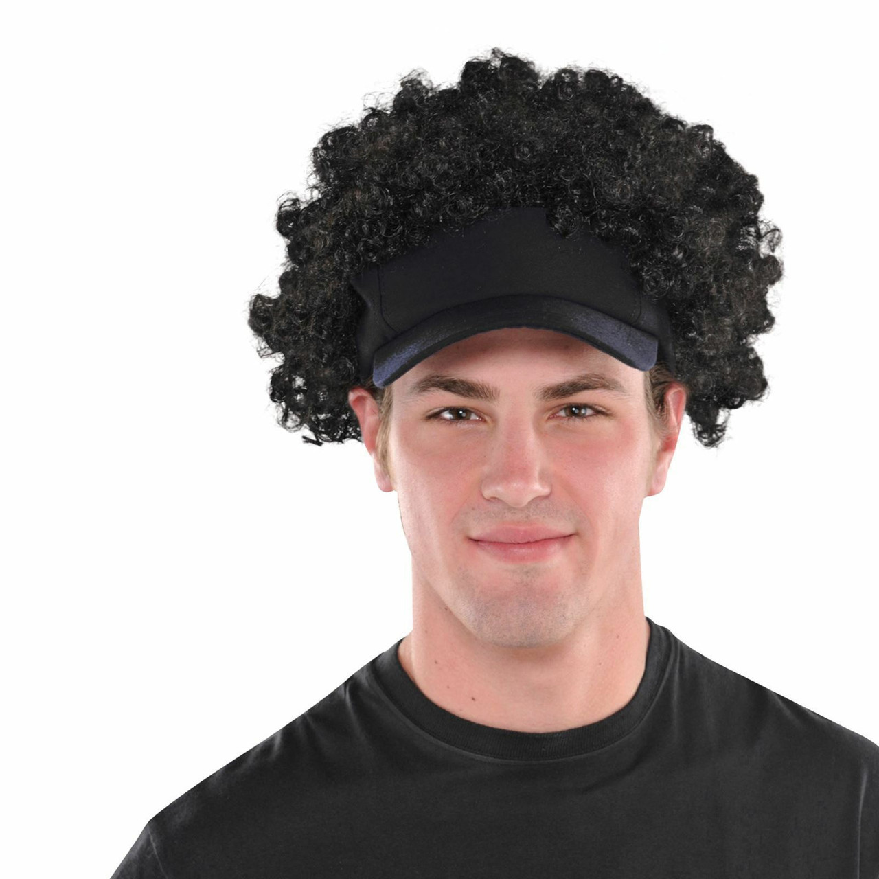 afro visor hat