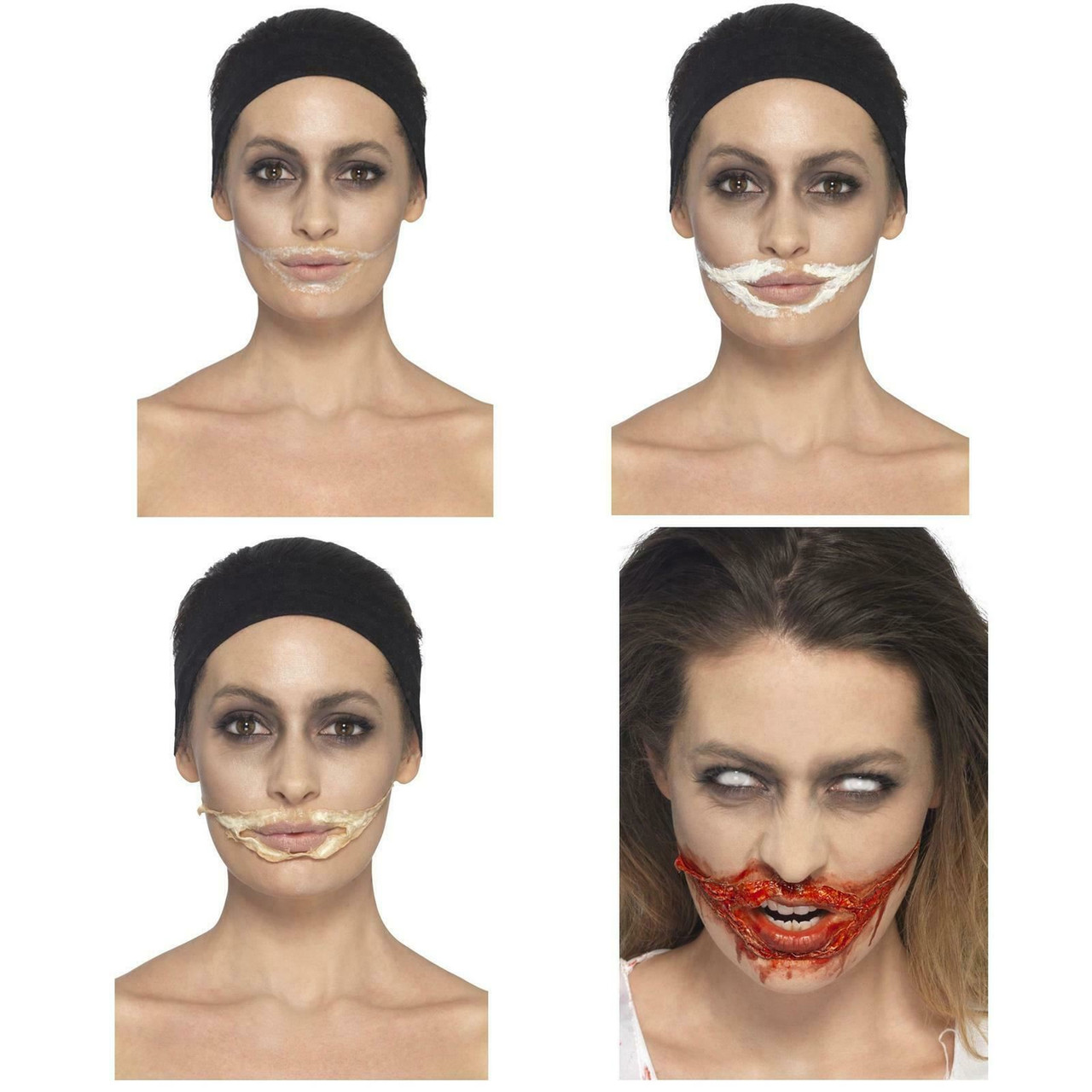 Set De Maquillaje Halloween Liquid Latex Makeup Old Age Face Special  Effects Prosthetics - AliExpress