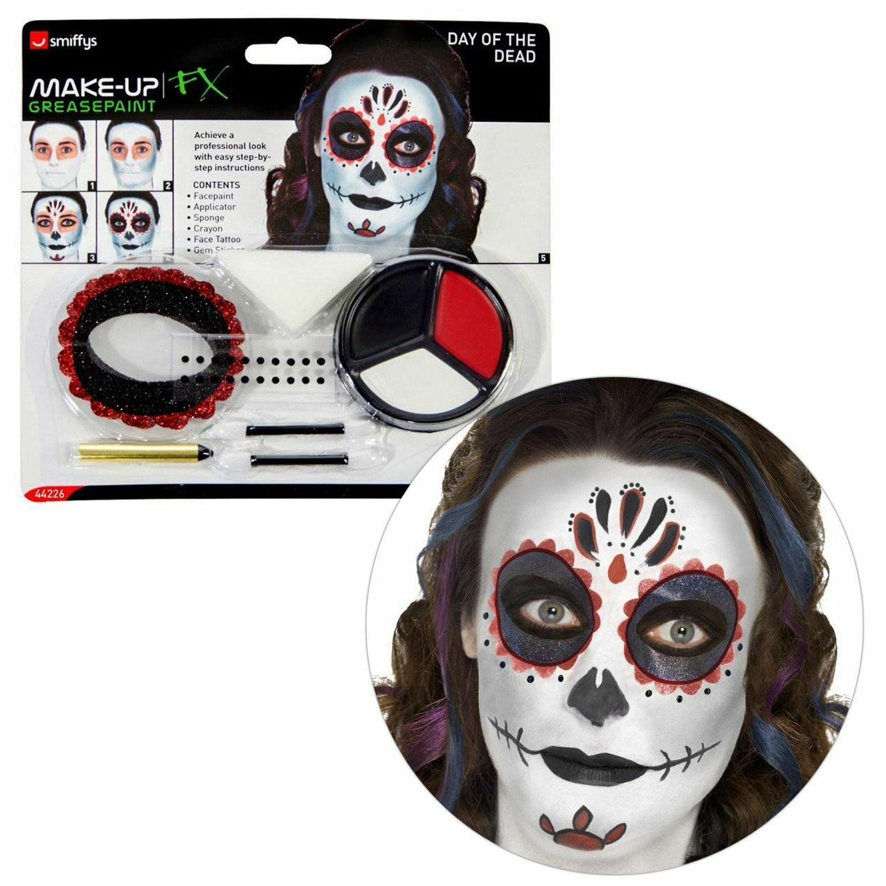 Simple Easy Day Of The Dead Makeup | lupon.gov.ph