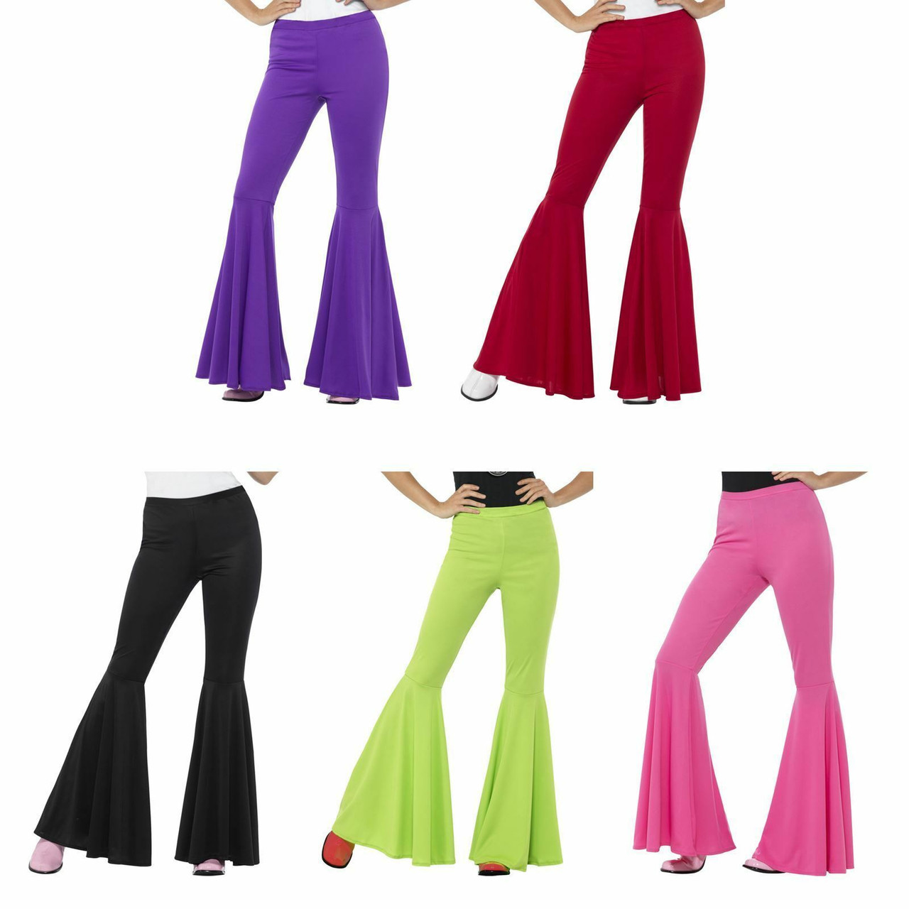 80S LEGGINGS SHINY Metallic 70s Neon Disco Pants - Ladies Fancy Dress  Costume $16.99 - PicClick AU