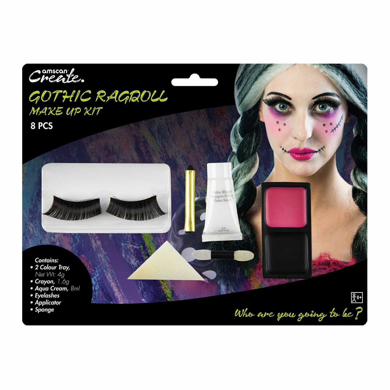 Gothic Doll Makeup Kit