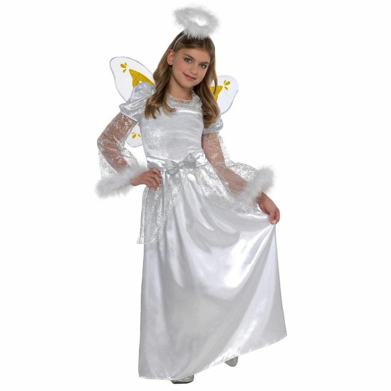 Angel dress for hot sale 4 year girl