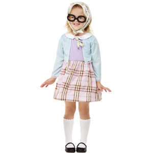 Kids Burglar Granny Costume