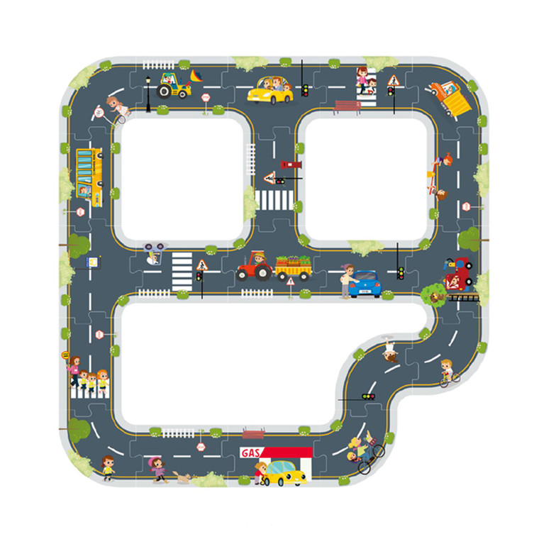 road map jigsaw