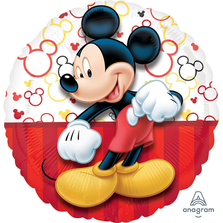 18" Mickey Mouse Colourful Foil Balloon