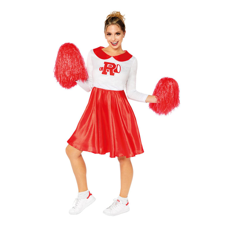 Official Grease Sandy Rydell Cheerleader Ladies Costume