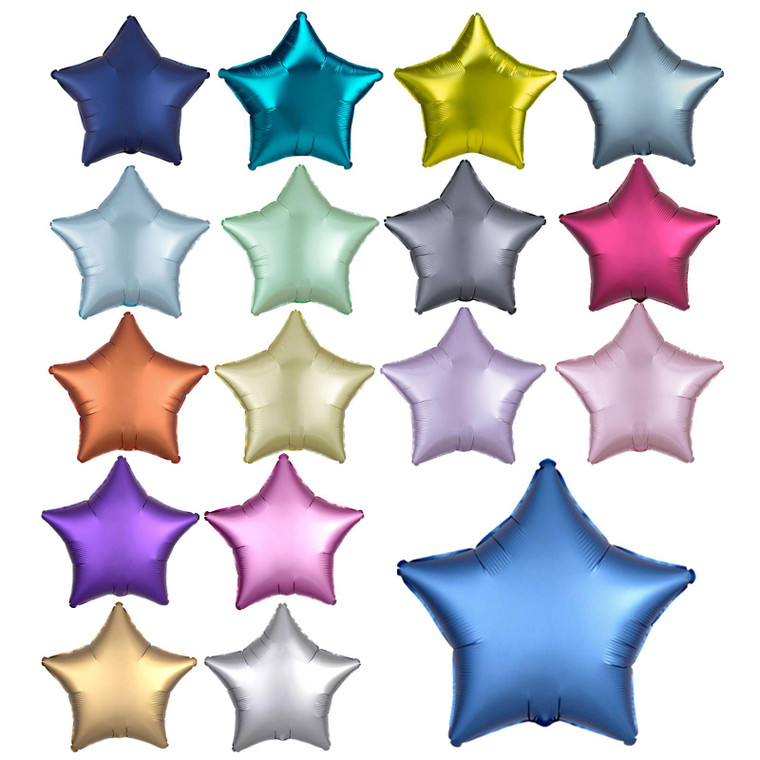 Foil Star Helium Balloons