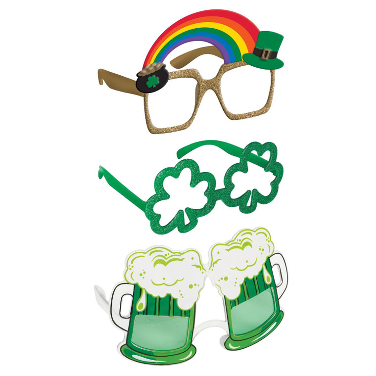 St Patricks Day Glasses