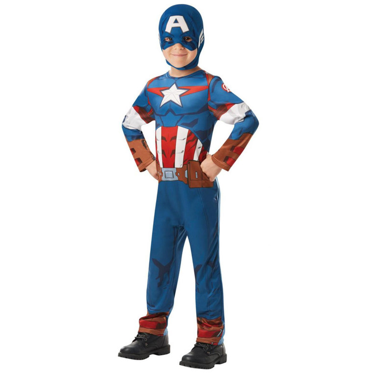 Captain America Jumpsuit Costume