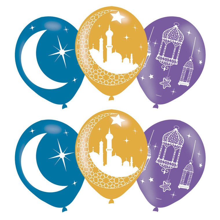 Eid Mubarak Latex Balloon Party Decioration