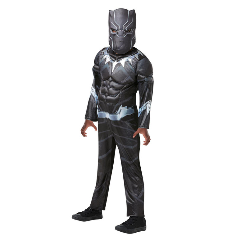 Kids Official Black Panther Costume with Mask