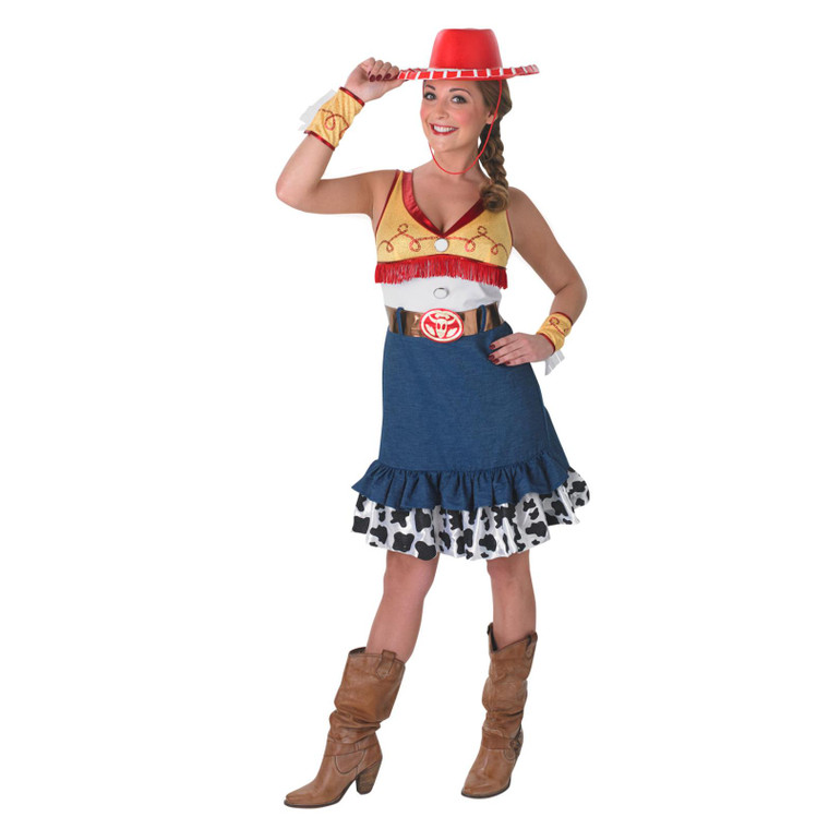 Ladies Official Toy Story Jessie Cowgirl Costume & Hat