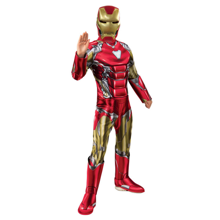 Kids Official Marvel Iron Man Padded Costume with Mask