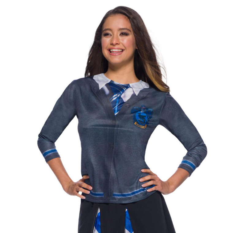 Ladies Official Harry Potter Ravenclaw Uniform Costume Top