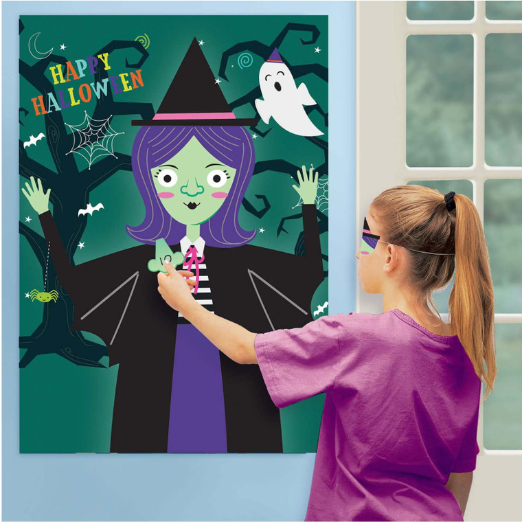 Pin The Nose On The Witch Game