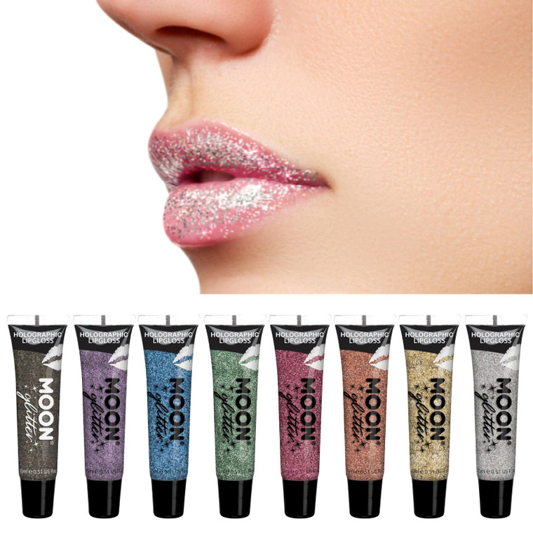Moon Glitter Holographic Shimmer Lip Gloss