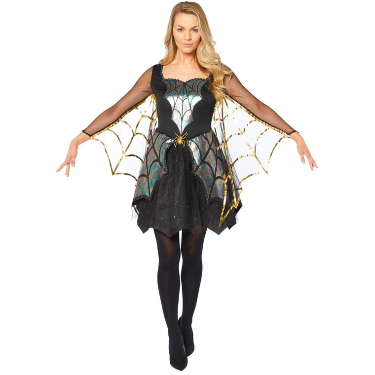 Women's Iridescent Spider Costume