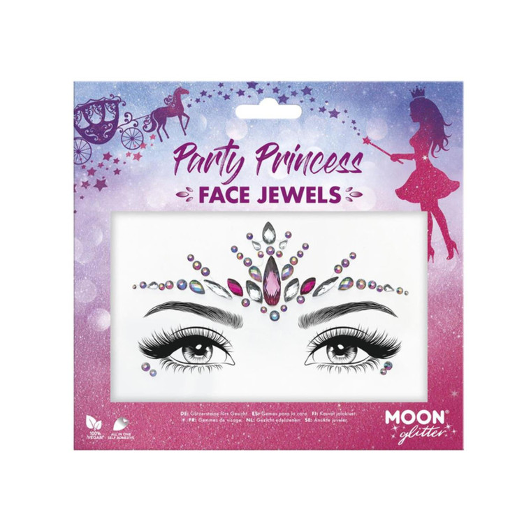 Moon Glitter Party Princess Face Jewels