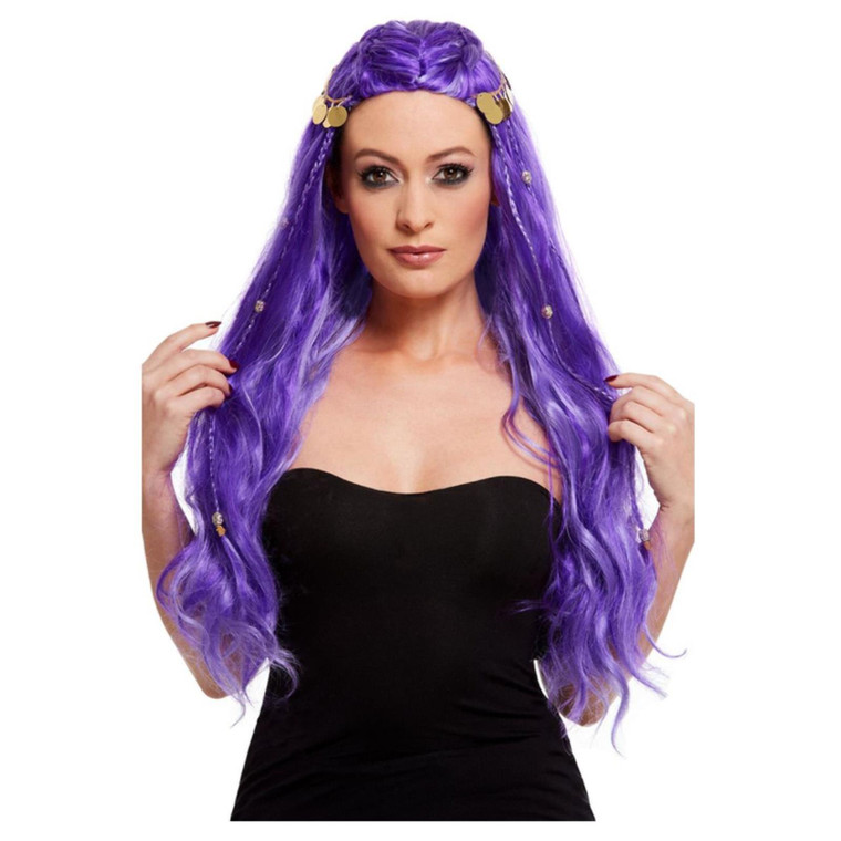 Purple Fortune Teller Wig