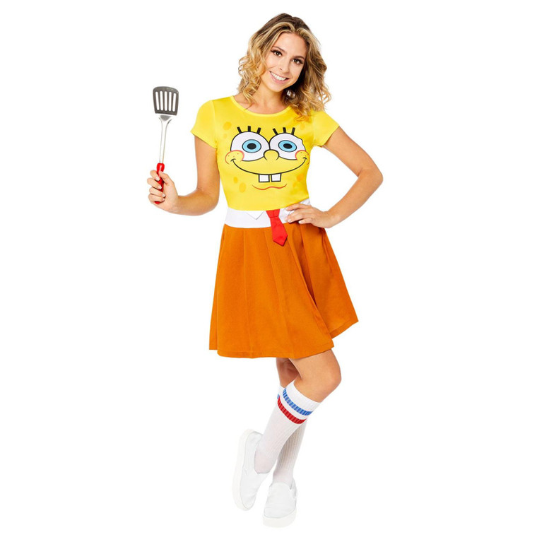 Women's Official SpongeBob SquarePants Dress Costume