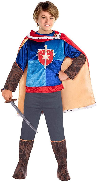 Children's Royal Prince Medieval Fancy Dress Costume