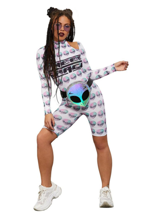 Space Unitard Fancy Dress 