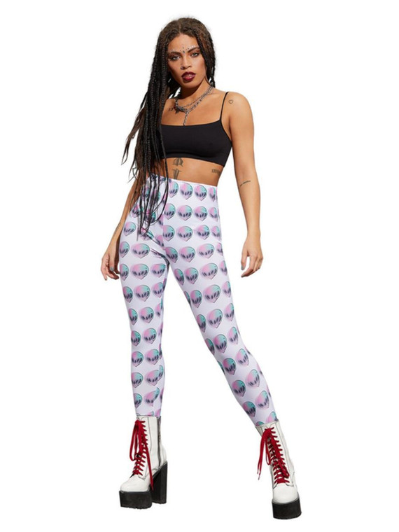 Space Alien Leggings 