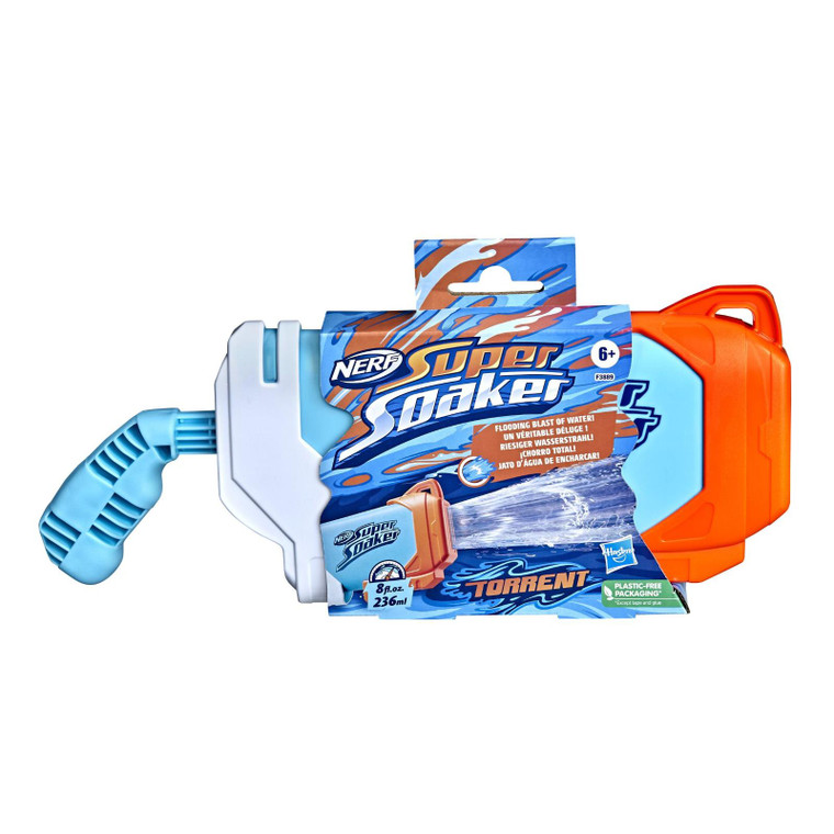 Children's Official Nerf Super Soaker Torrent Water Toy