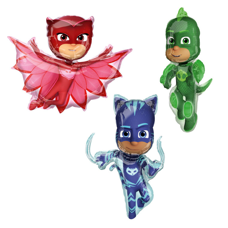 Children's Official PJ Masks Super Shape Foil Balloon